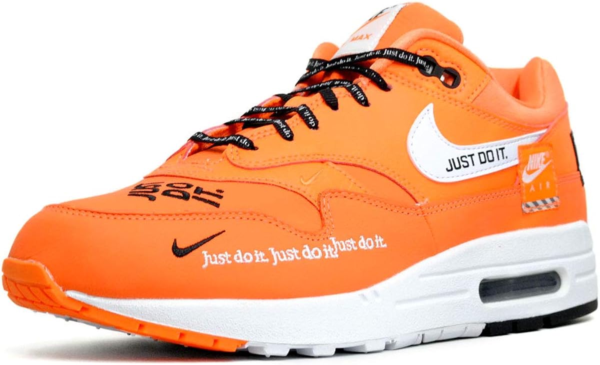 nike air max just do it orange