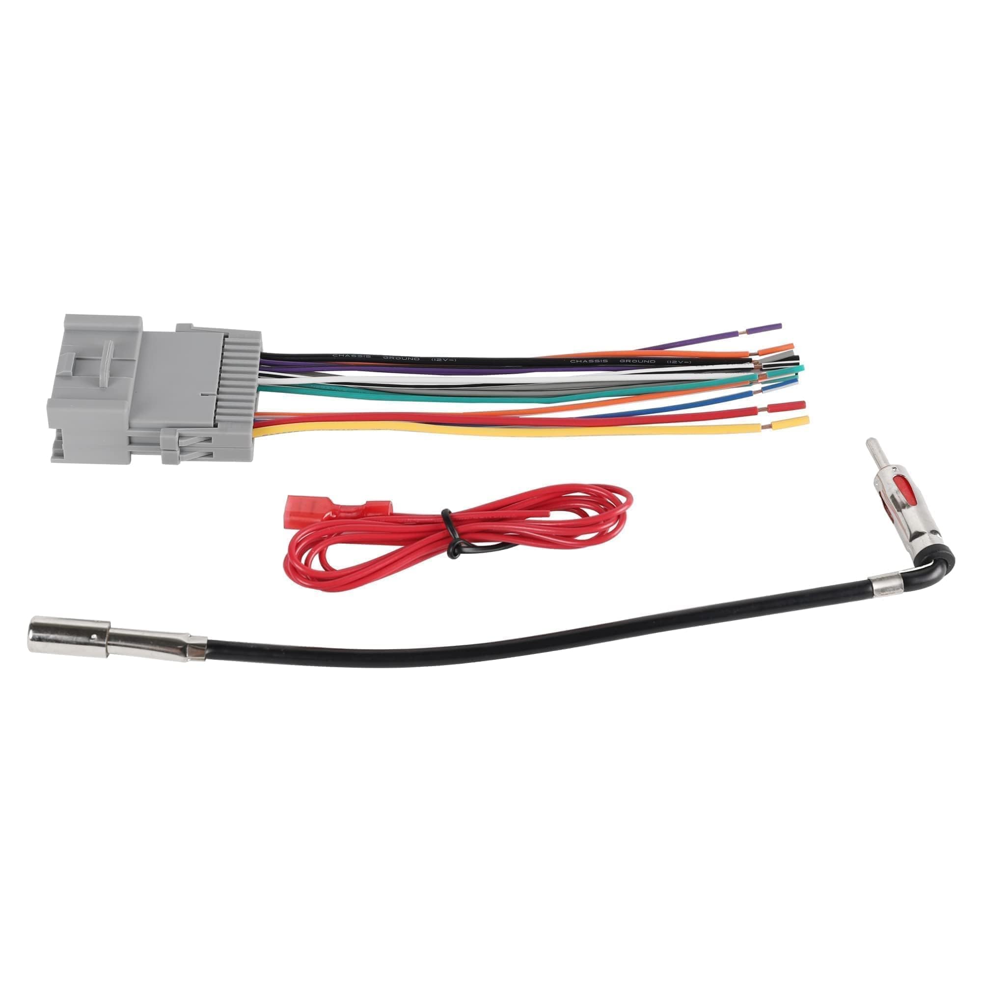 thumbnail image 2 of Car Radio Installation Kit Radio Wiring Harness For Chevy/GMC/Buick - 14/16 Pin Stereo Connector With Antenna Adapter (2006-2017 Models) Chevrolet Stereo Wiring 2 of 10
