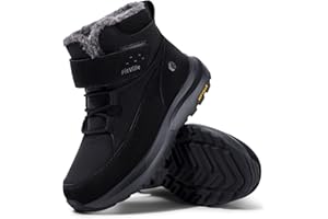 FitVille Womens Wide Snow Boots Fur Lined Boots for Women Winter Warm Boots Wide Width Womens Outdoor Snow Booties