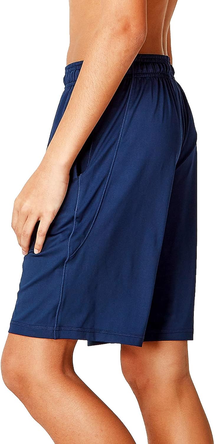 DEVOPS Boys 2-Pack Active Athletic Basketball Shorts with Pockets: Clothing