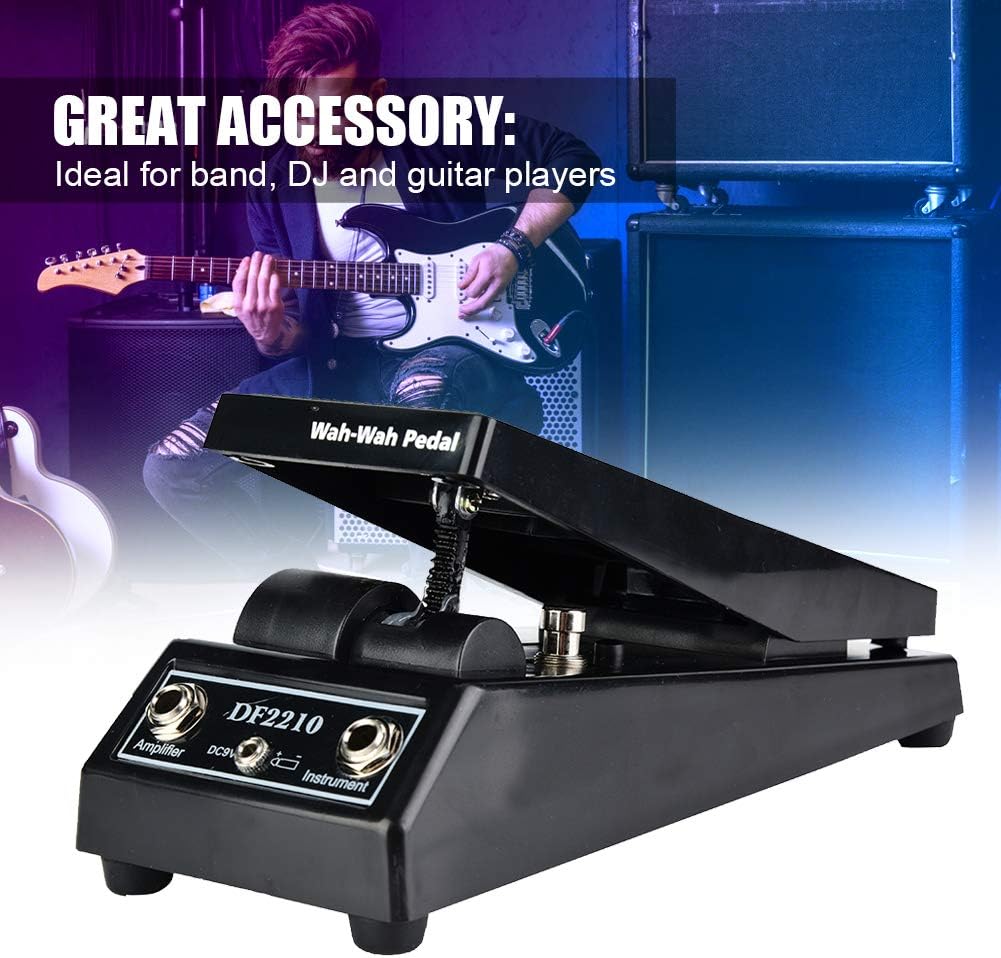 RiToEasysports Wah Pedal, DF2210 Electric Guitar Effect Pedal Multifunctional WAH Volume Pedal Musical Instrument Accessories - Image 5