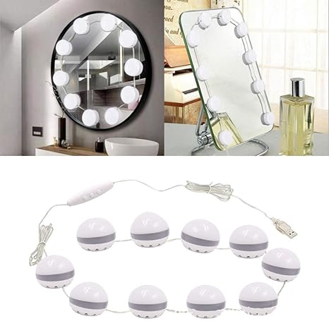 luces led para espejos de maquillaje