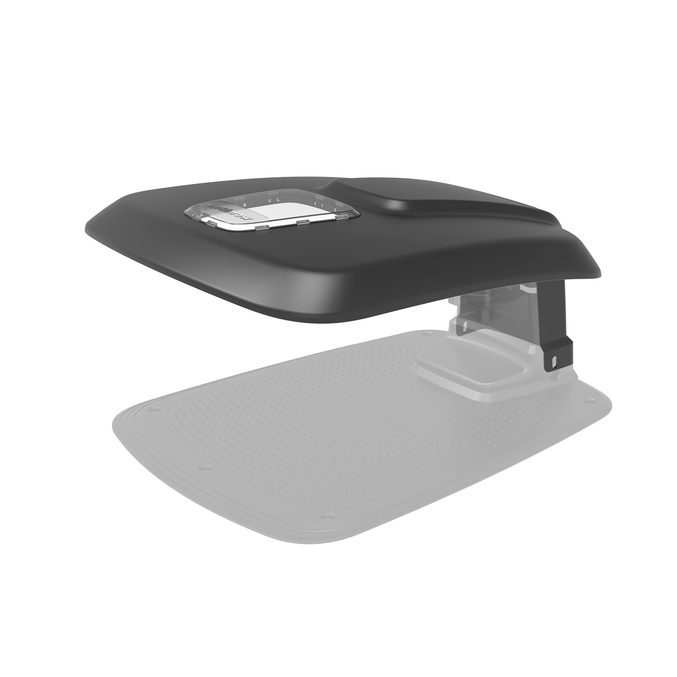 Greenworks Protective Garage Für for All Robotic Lawn Mowers of any Type and Optimow with Tool Compartment Charge Indicator Made of UV-Resistant Material (Dimensions 607 x 764 x 426 mm)