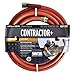 Swan Products SNCG34100 CONTRACTOR+ Commercial Duty Clay Water Hose with Crush Proof Couplings 100' x 3/4", Red primary
