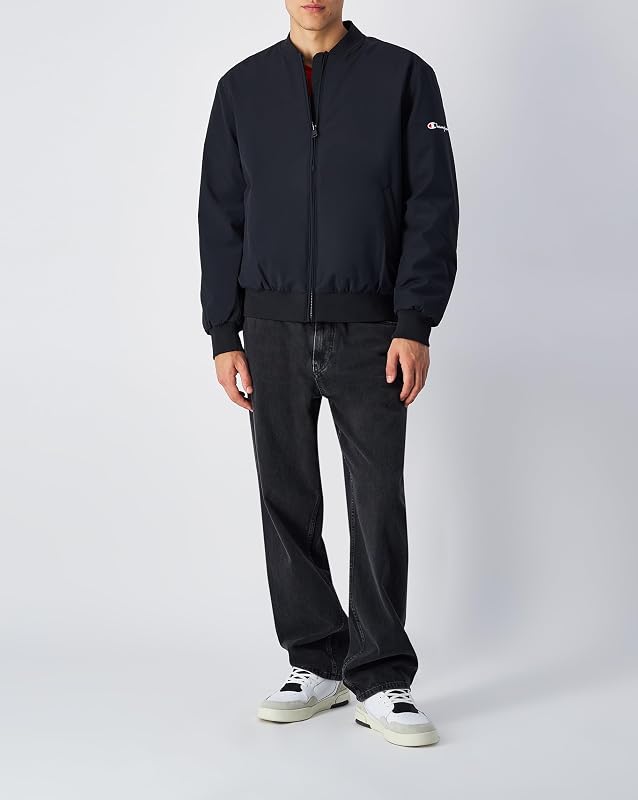 Legacy Outdoor (220344) - Bomber de gola alta em nylon elástico 178gr, preto (KK001), S para homens
