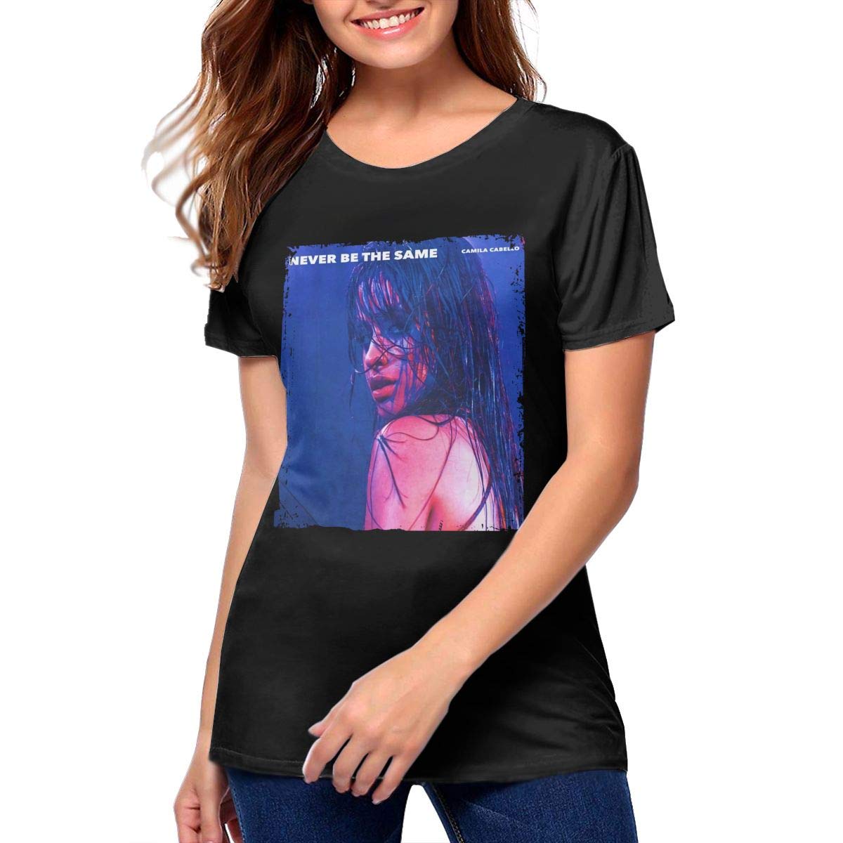 Larrycdizon Camila Cabello Never Be The Same Sports And Ness Printed T-shirt