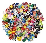 YAOYAO 100 Pcs PVC Shoe Charms Fit Crocs & Bands Bracelet,mix color