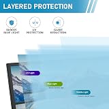 LAMA 22 inch Blue Light Blocking Screen Protector Anti-Glare 2 Pack view 6