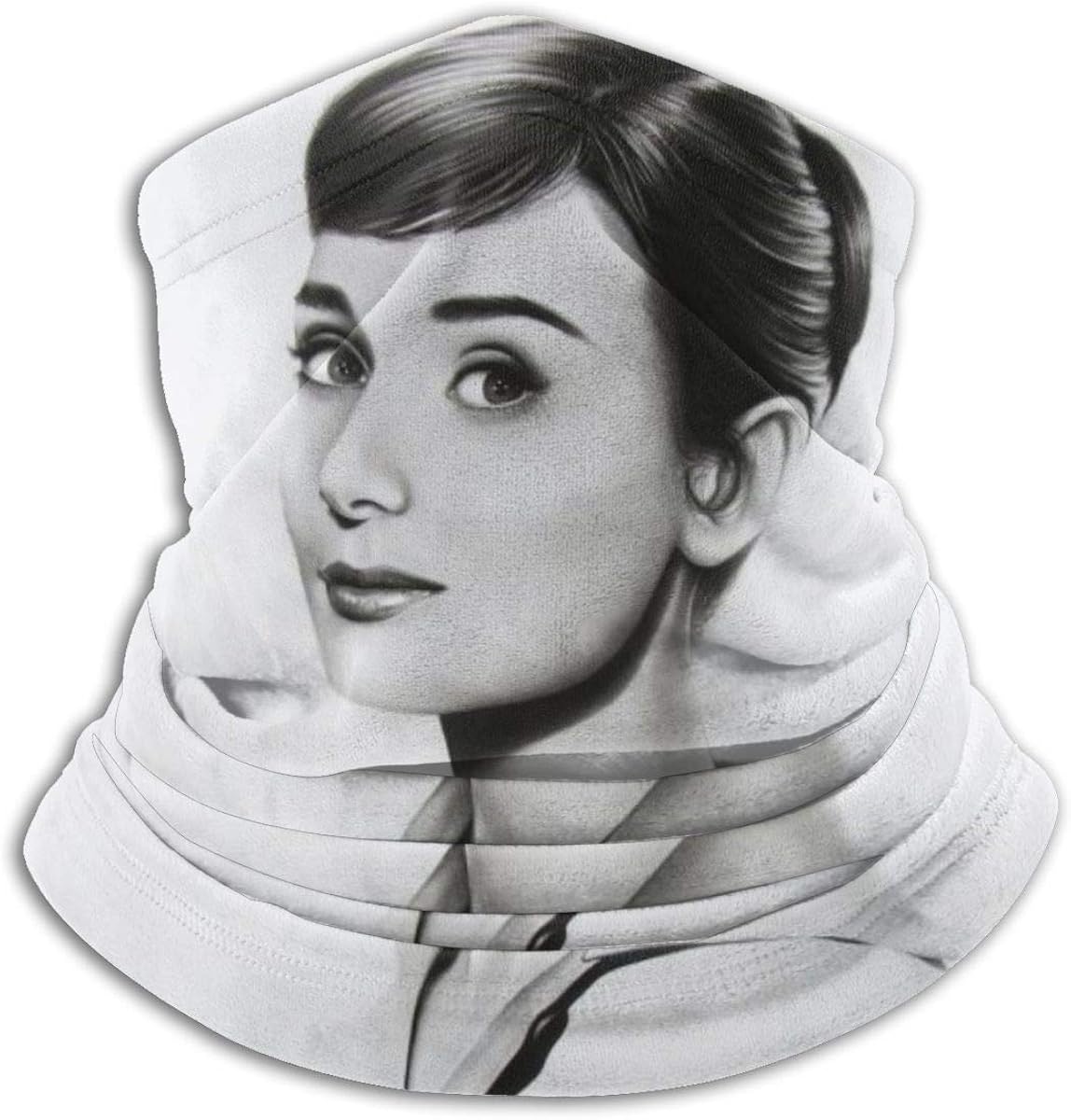 Audrey Hepburn Face Mask, Neck Gaiter Face Breathable Multifunction