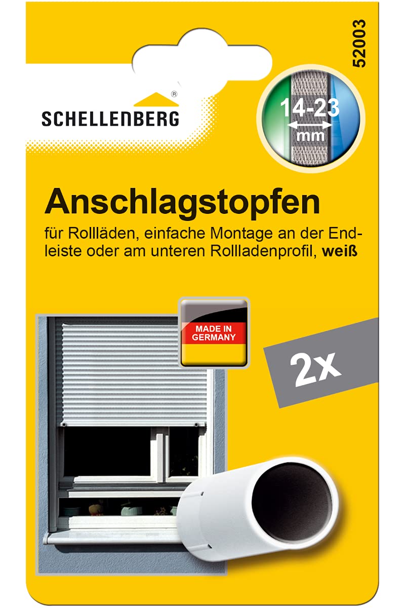 Schellenberg 52003 Shutter Stopper for Window Blinds White