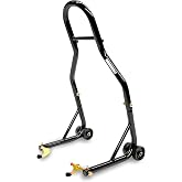 Venom Sport Bike Motorcycle Rear Wheel Swingarm Spool Lift Stand Paddock Stands Compatible with Yamaha Honda Kawasaki Suzuki Ducati BMW