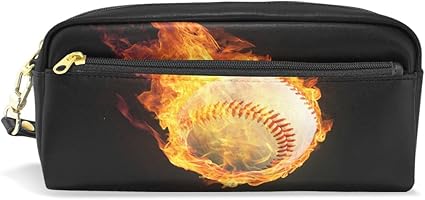 Amazon Nataxペンケース おしゃれ野球 かわいい 大容量 化粧ポーチ ペンポーチ ペンバッグ 入学準備 新学期 文房具 プレゼント 多機能 小物収納 お祝い 高校生 筆箱 中学生 女子 ペンケース 文房具 オフィス用品