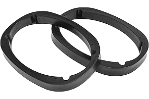 X AUTOHAUX 2Pcs Car Universal Speaker Spacer Extender Adapter for 6"x9" Speaker Plastic 25mm Thickness