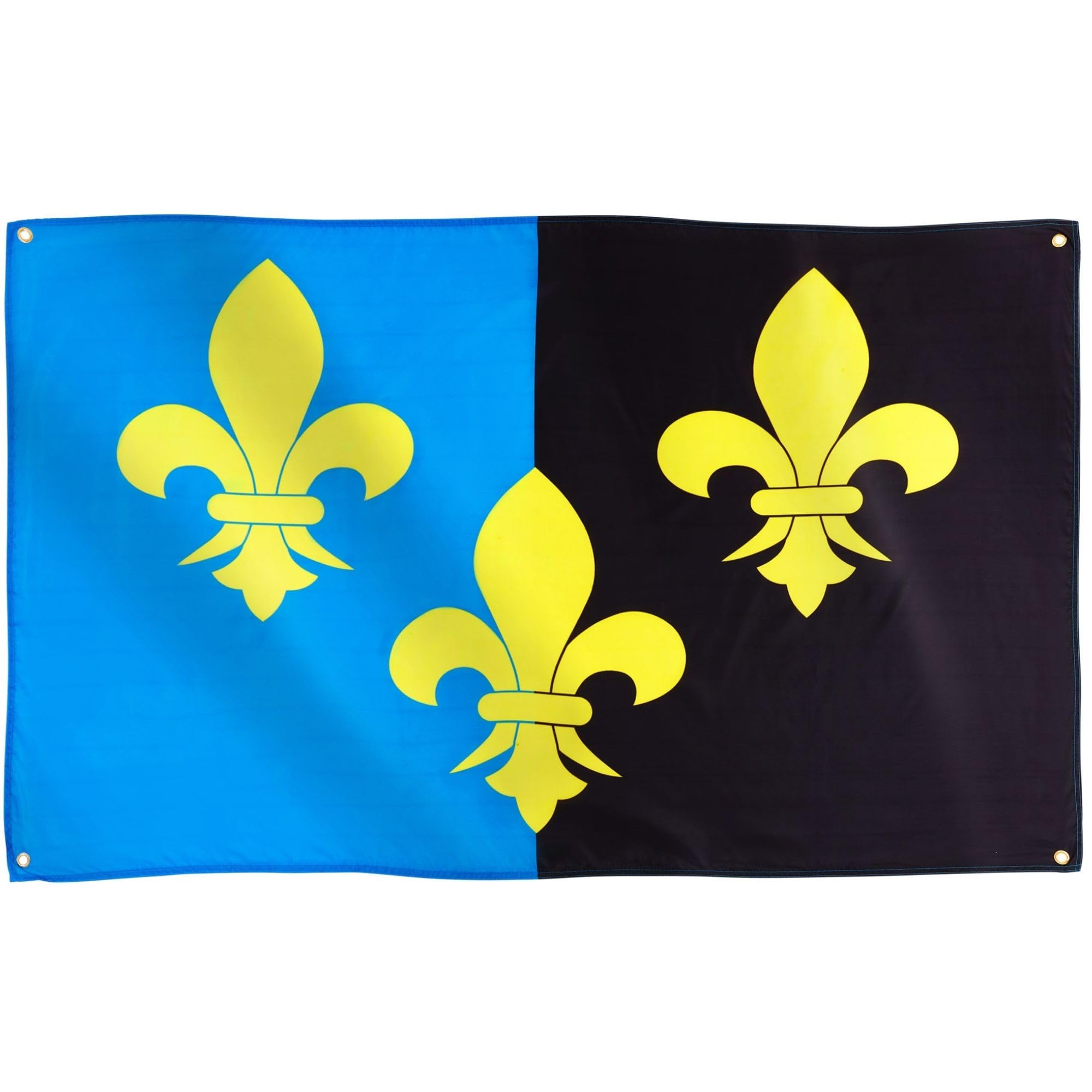 Runesol Monmouthshire Flag, 91x152cm, 3ft x 5ft, 4 Grommets, Eyelet In Every Corner, Monmouthshire Day, Monmouth, British Regional Flag, Premium Flags, Inside, Outside, Banner, Vivid Colours — image 1