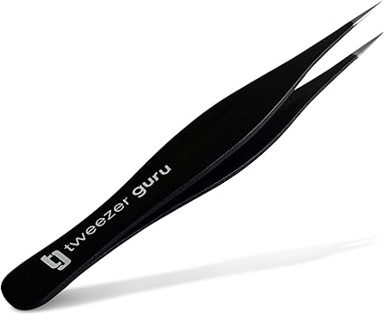 Pointed Tweezers For Ingrown Hair And Splinter Stainless Steel