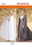 Simplicity 1551 Women's Elf Halloween and Cosplay Costume Sewing Pattern, Sizes 8-14