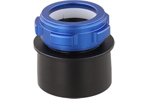 Vasiumic Aluminum Alloy Coaxial Lock Astronomical Telescope, M42/M48/2" to 1.25" Eyepiece with Anti-Slip Gasket Astrophotogra