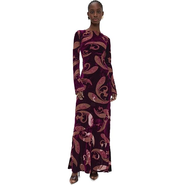 knee length dresses for ladies Lyon Dress in Terra main image 0