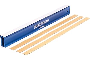 MusicNomad Fret Leveler - Leveling (L Beam) 17.6" (45cm) for Acoustic and Electric Guitars (MN811)