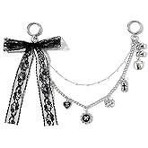 WANSENAMZ Bag Charms Chain,Bow Purse Charms for Handbags,women's purse chain Wallet Chain Accessories