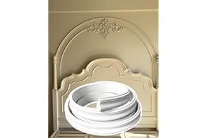 Flexible 3D Arch Shaped Molding Trim Arch Support, Decoration Doorway Arch Kit 6 10 20 30 40 ft, Door Frame Precurved Equipme
