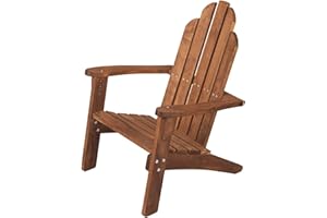 MAXIM ENTERPRISE Maxim Child’s Adirondack Chair. Kids Outdoor Wood Patio Furniture for Backyard, Lawn & Deck