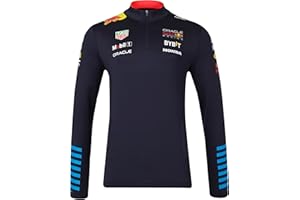 Castore Red Bull Racing F1 Team1/4 Zip Midlayer 2024 Navy, Blue
