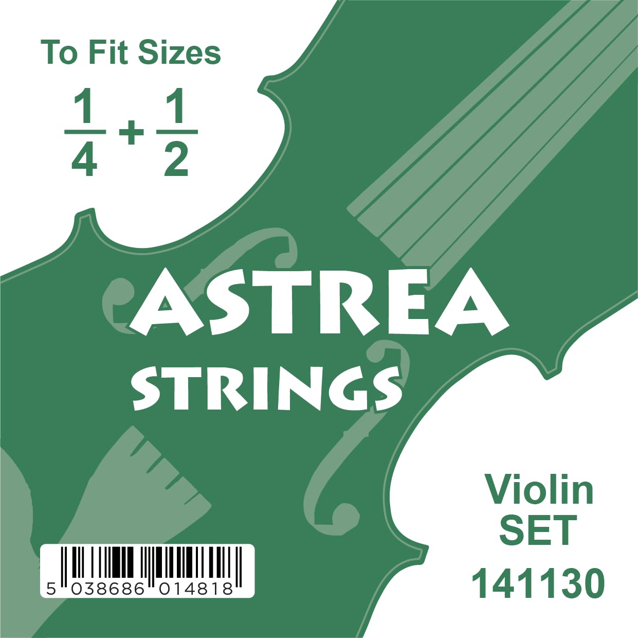 ASTREA 141130 VIOLIN 1/4-1/2 SET