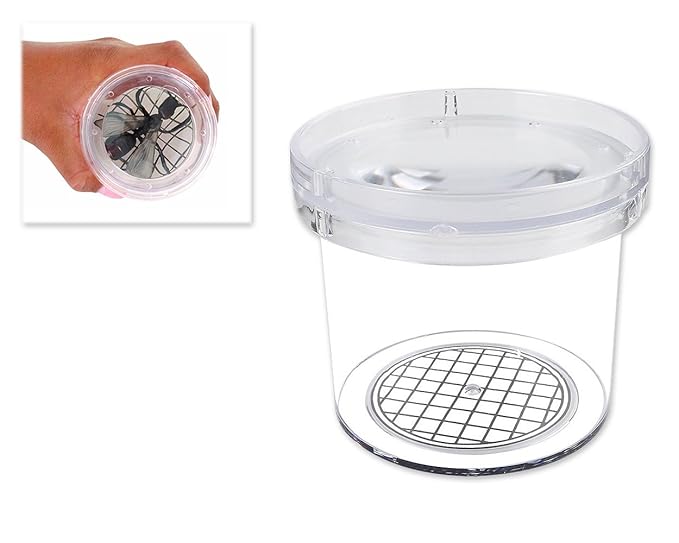 DSstyles Magnifying Bug Viewer Box Insect Microscope Magnifying Loupe ...