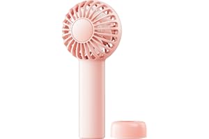 SWEETFULL Mini Portable Fan - Rechargeable Handheld Fan, 3 Speeds Personal Small Hand Gifts for Travel Essentials, Lash, Make