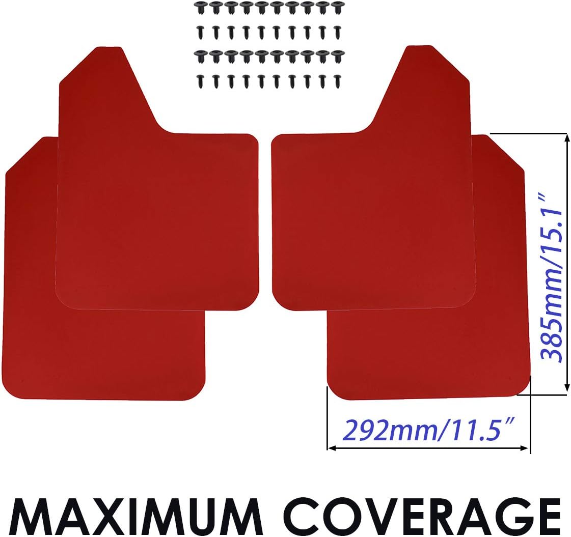 red mudguards