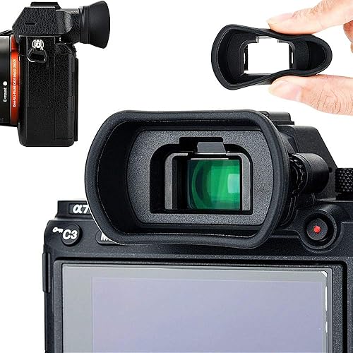 Soft Silicon Camera Viewfinder Eyecup Eyepiece Eyeshade for Sony