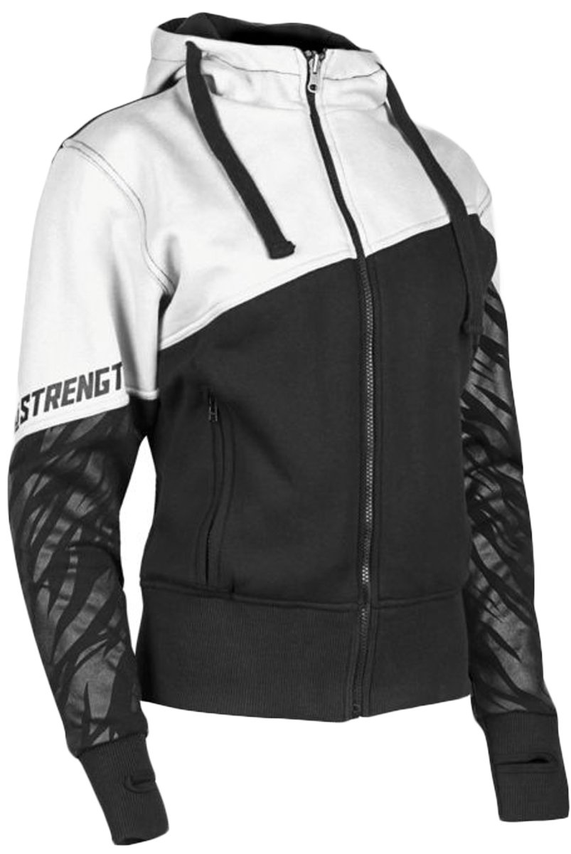 womens armored motorcycle hoodie