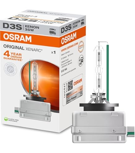 Amazon.com: Osram 66340HBI Xenarc 35W D3S PK32D-5 4600K HID Xenon