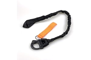 HANSTRONG GEAR H World EU Tactical Multi-Use Adjustable Quick Release Retractable Safety Sling Lanyard for Outdoor Sports Airsoft Hiking
