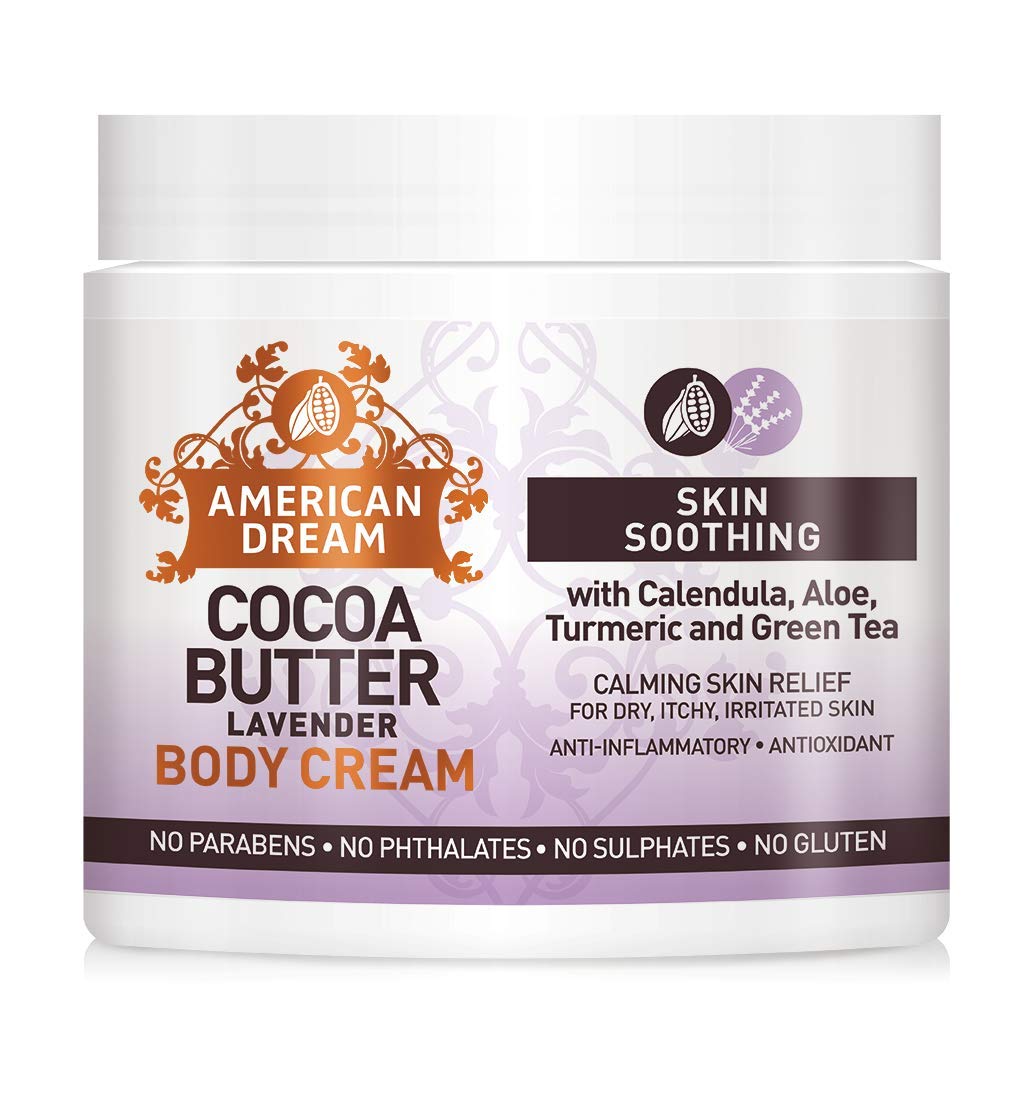 American Dream Cocoa Butter with Lavender Body Cream 16oz
