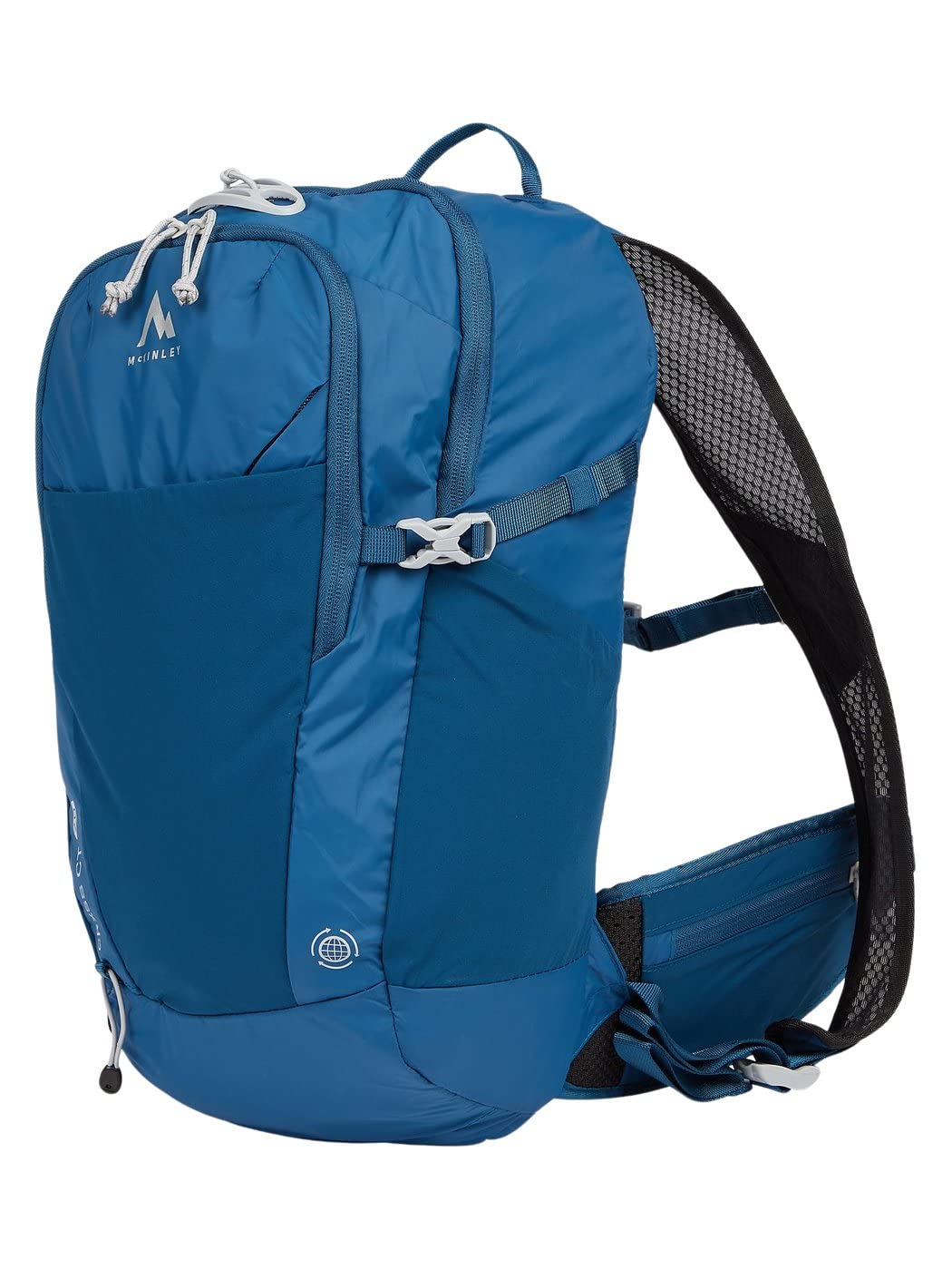 McKINLEY Crxss I CT External Frame Camping & Hiking Backpacks Blue Petrol/Grey Lig 20