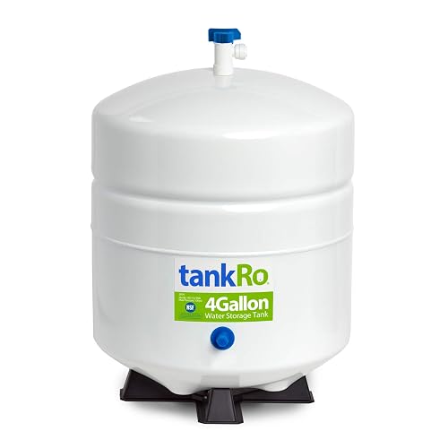 tankRo RO132-TNK RO Water Filtration System Expansion Tank 4 Gallon ...