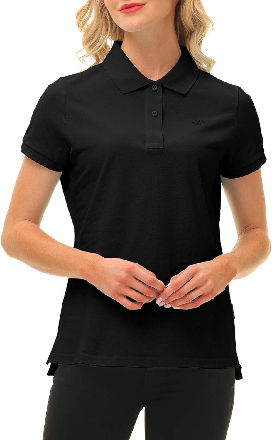 MoFiz Women's Golf Polo Shirt Short Sleeve Quick Dry Athletic Sport Active Tennis wear Slim Fit at  Women’s Clothing store