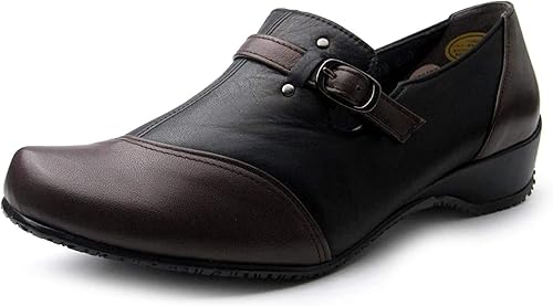 Amazon ユキコ キミジマ ビス 婦人靴 レディースシューズ ウォーキングシューズ カジュアル スリッポン 3e 幅広 本革 レザー 歩きやすい 痛くない 型番7072 デッキシューズ