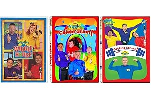 The Wiggles (3 Pack DVD Collection): Wiggle House / Celebration / Getting Strong Starring: Lachlan Gillespie, Simon Pryce, Anthony Field, Murray Cook, Jeff Fatt, Sam Moran (Director:Paul Field)