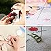 AHOMATE Patterns Punch Needle Craft Tool Pen Set, Threads for Sewing Knitting DIY Threaders, Embroidery Kit