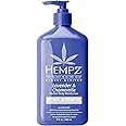 Hempz Body Lotion - Lavender & Chamomile Herbal Limited Edition Daily Moisturizing Cream, Shea Butter, Aloe, Lavender Extract Body Moisturizer - Skin Care Products, Hemp Seed Oil - 17 Fl Oz…