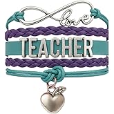 Infinity Collection Teacher Bracelet-Teacher Jewelry- Teacher Gift, Show Your Teacher Appreciation