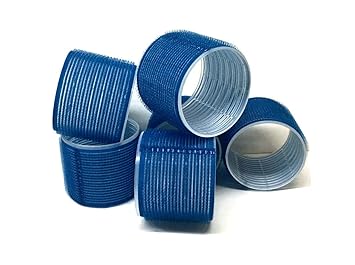 Amazon Com 6 Pack Super Jumbo Self Grip Hair Rollers Pro Salon