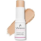 Vibriance Complexion Sticks - Foundation for Mature Skin - Sheer, Buildable Coverage Face Makeup Foundation for Older Women - 3-in-1 Base, Contour, Concealer - Light
