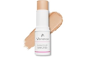 Vibriance Complexion Sticks - Foundation for Mature Skin - Sheer, Buildable Coverage Face Makeup Foundation for Older Women - 3-in-1 Base, Contour, Concealer - Light