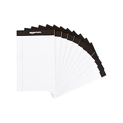 Amazon Basics Narrow Ruled Lined Writing Note