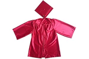 Grad Days Kindergarten Graduation Gown Cap Tassel 2024 Shiny Robe