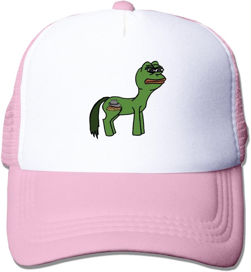 MZONE Personalized Flat Billed Cap Hat Pepe The Frog Feels Bad Man Summer Cap Hat Black